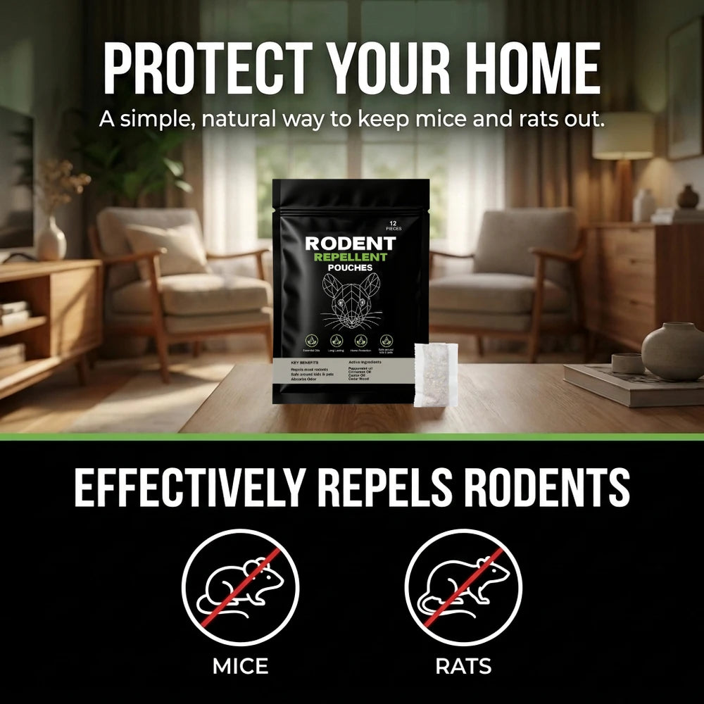 Wardenly Sentry Natural Rodent Repellent Pouches